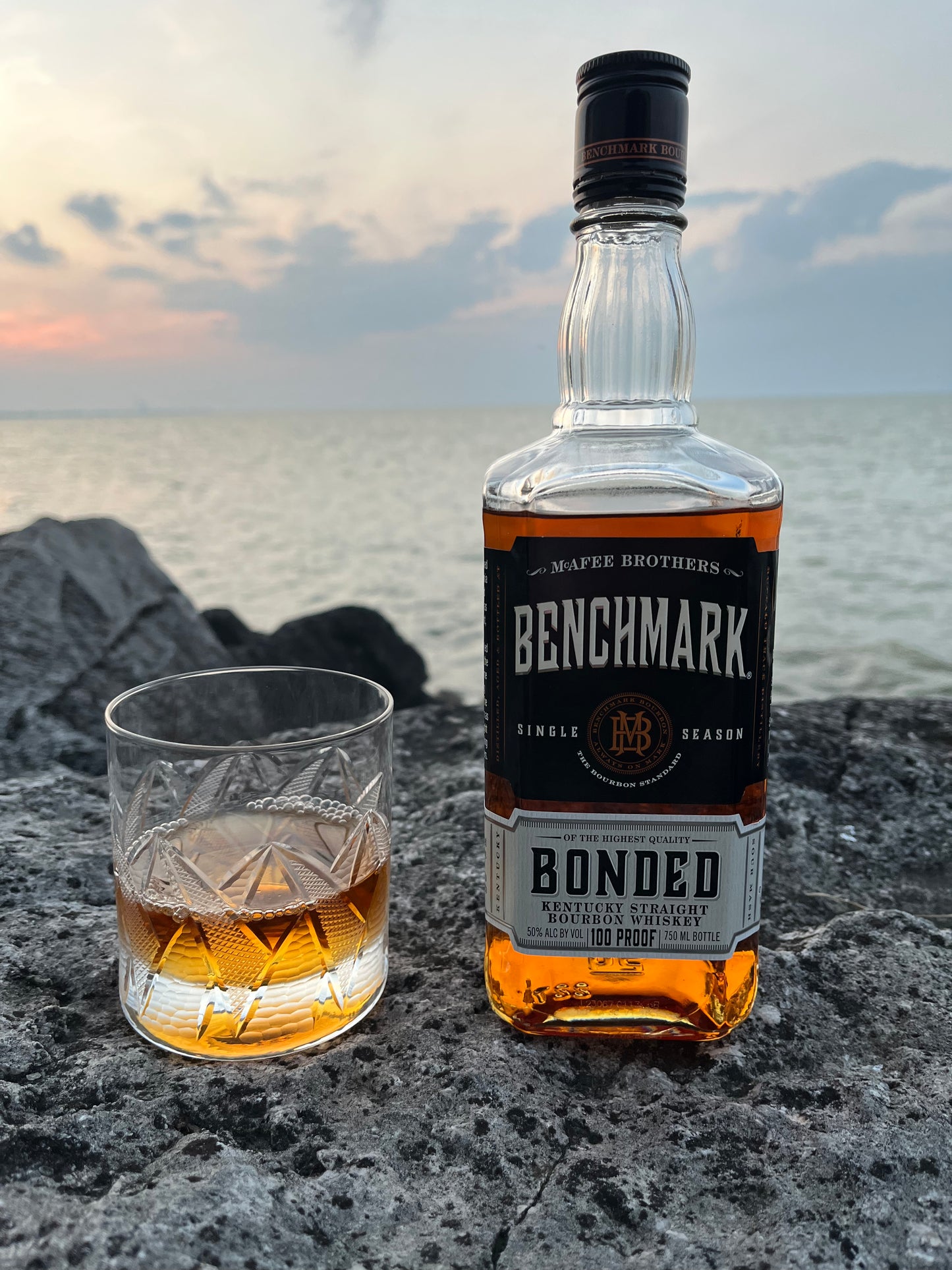 "Stones & Shards"  Whisky Glass for the Sophisticated