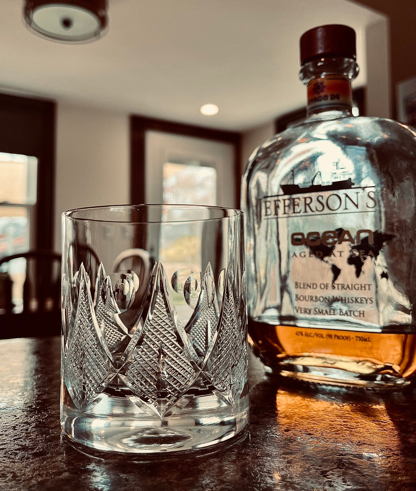 "The Emperor" A Powerful Statement Whiskey Glass
