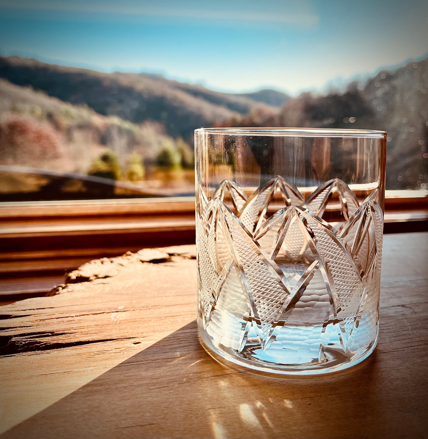 "Stones & Shards"  Whisky Glass for the Sophisticated