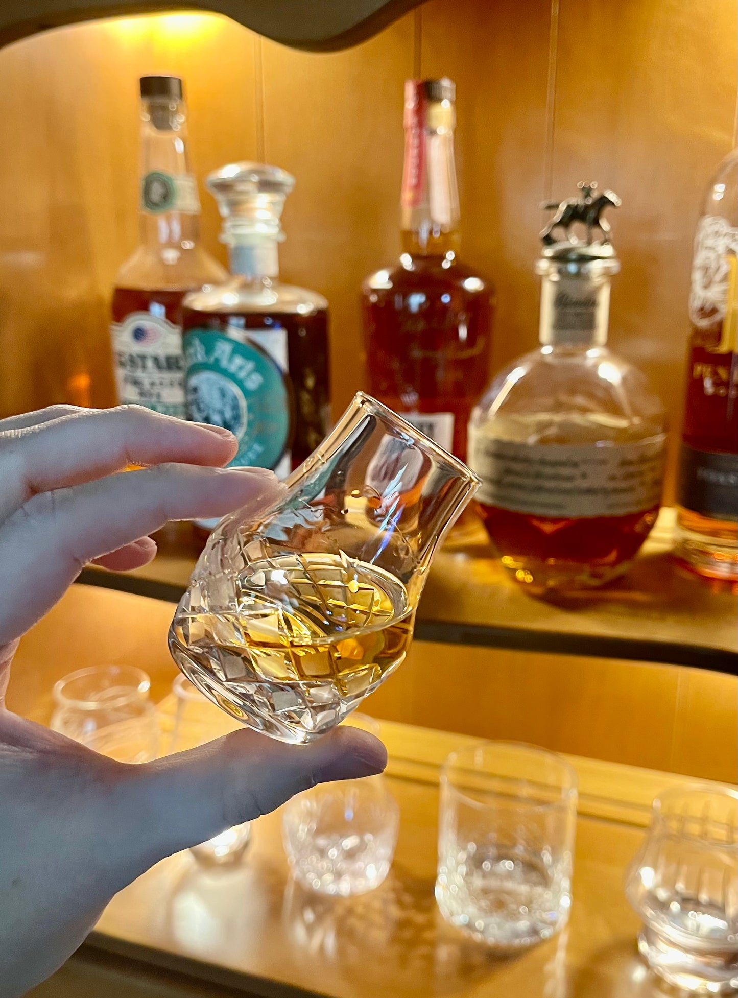 Whisdom Drops Set of 3 Tasting Glasses