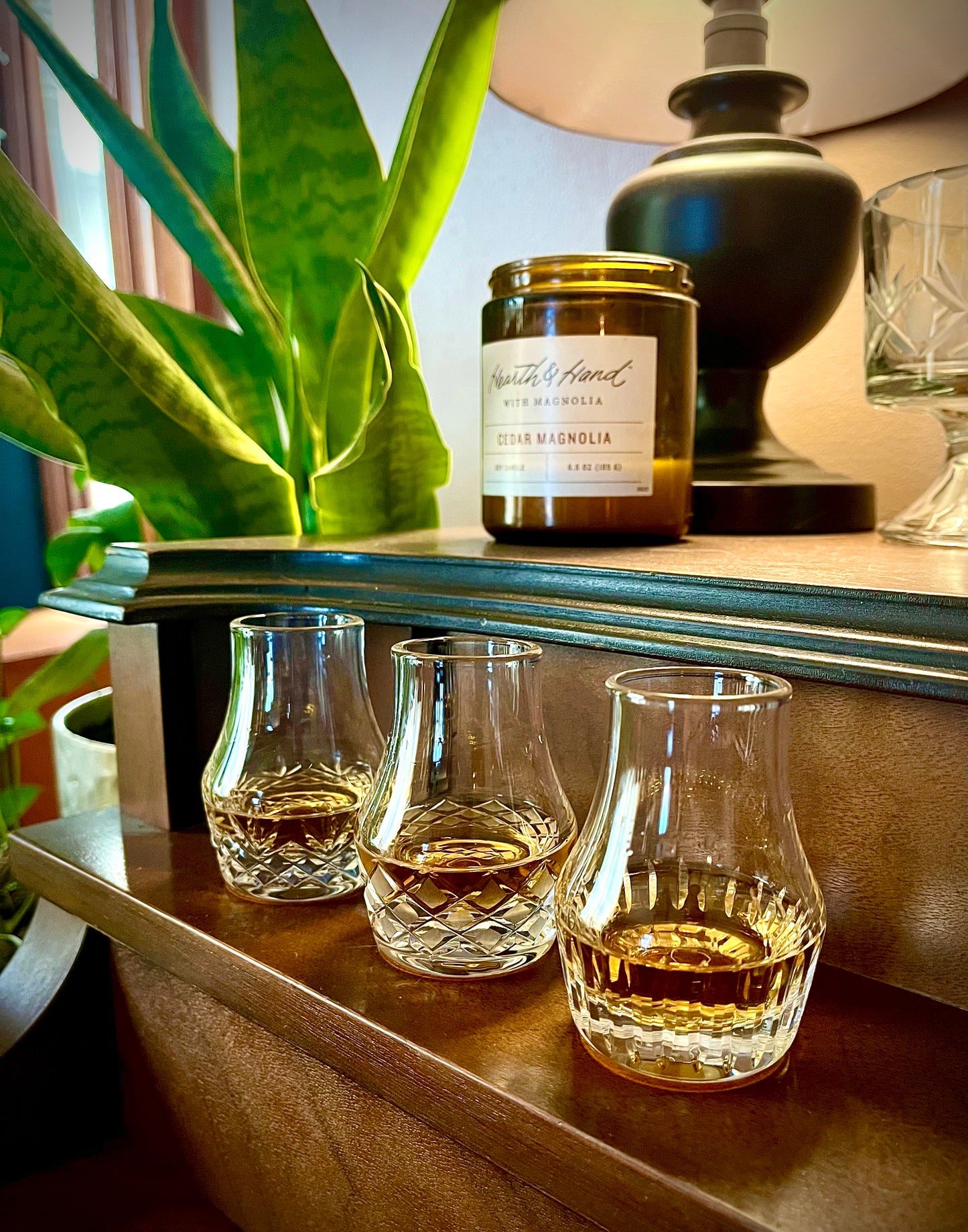 Whisdom Drops Set of 3 Tasting Glasses