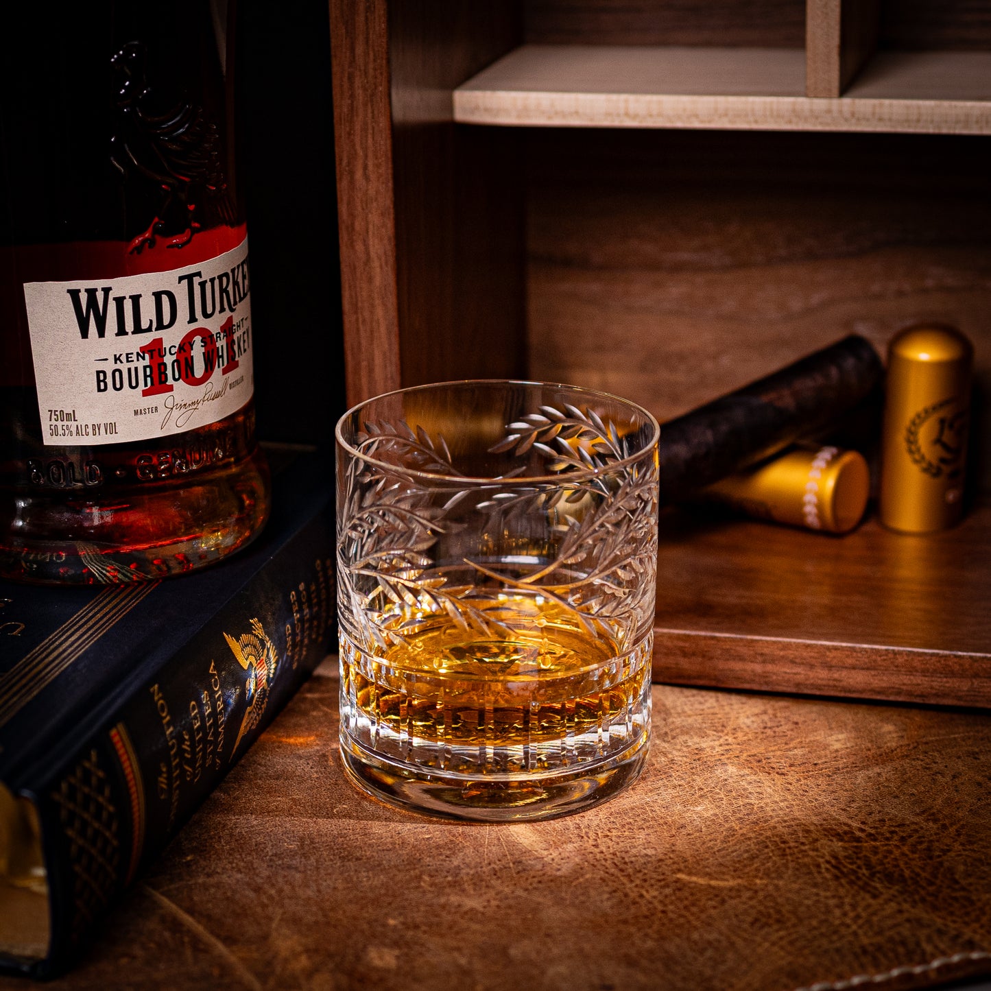 "Robber Barron"  Steal the Show Whisky Glass