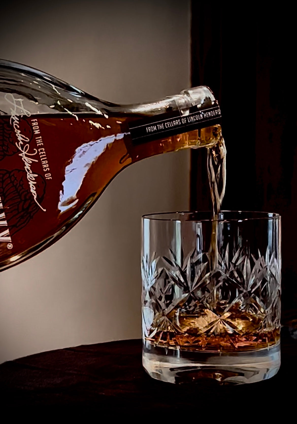 "Bar Keep" Traditional Cut Whisky Glass