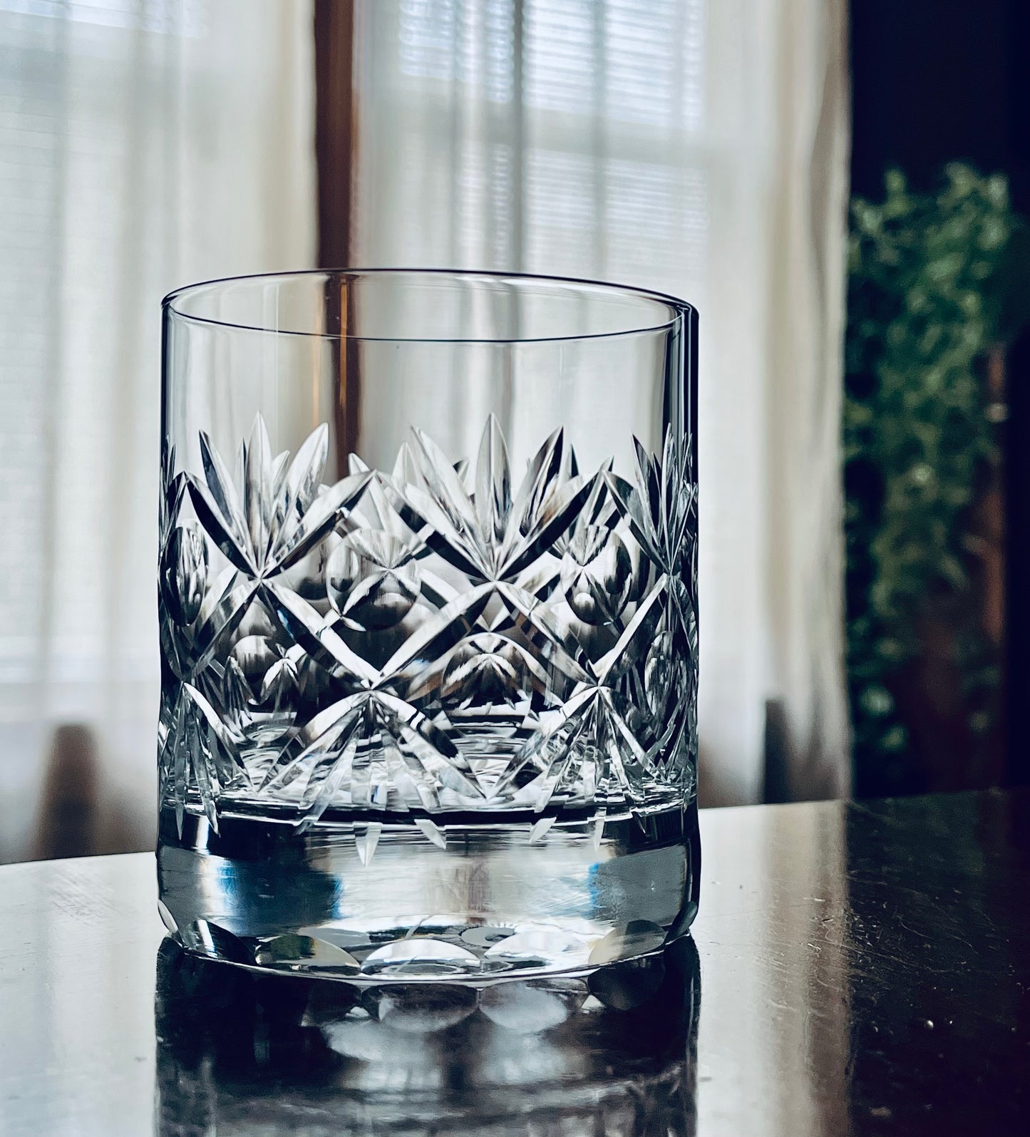 "Bar Keep" Traditional Cut Whisky Glass