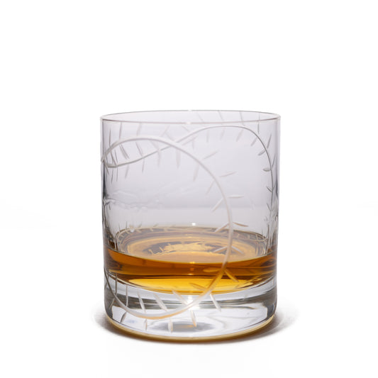 "Bases Loaded" Baseball Themed Whisky Glass.