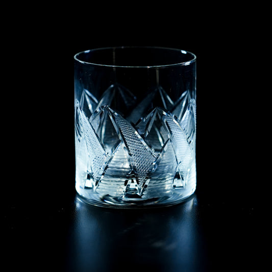 "Stones & Shards"  Whisky Glass for the Sophisticated