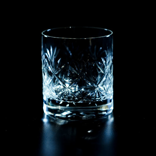"Bar Keep" Traditional Cut Whisky Glass